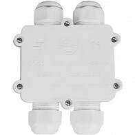 Kabelverbinder - Viron Thermy - Rechte 4-voudig Connector - Waterdicht IP68 - Mat Wit