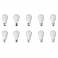 LED Lamp 10 Pack - E27 Fitting - 5W - Warm Wit 3000K