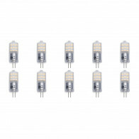 LED Lamp 10 Pack - Aigi - G4 Fitting - 3W - Helder/Koud Wit 6500K | Vervangt 25W