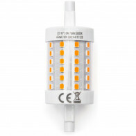 LED Lamp - Aigi Trunka - R7S Fitting - 8W - Warm Wit 3000K - Glas