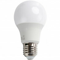 LED Lamp - Dag en Nacht Sensor - Aigi Lido - A60 - E27 Fitting - 8W - Warm Wit 3000K - Wit
