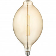 LED Lamp - Design - Trion Tropy - Dimbaar - E27 Fitting - Amber - 8W - Warm Wit 2700K