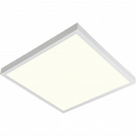 LED Paneel - 60x60 Natuurlijk Wit 4200K - 45W Opbouw Vierkant - Mat Wit - Flikkervrij