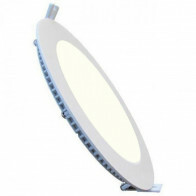 LED Downlight Slim - Inbouw Rond 3W - Natuurlijk Wit 4200K - Mat Wit Aluminium - Ø90mm