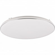 LED Plafondlamp - Trion Lana - 46W - Natuurlijk Wit 4000K -  Dimbaar - Rond - Mat Wit - Kunststof