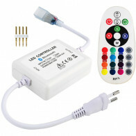 LED Strip Afstandsbediening Set - Velvalux - Smart Slimme RGB Controller - 720W - RGB - Dimbaar - 230V