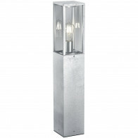 LED Tuinverlichting - Staande Buitenlamp - Trion Garinola XL - E27 Fitting - Mat Grijs - Aluminium