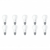PHILIPS - LED Lamp 10 Pack - CorePro LEDbulb 827 A60 - E27 Fitting - 8W - Warm Wit 2700K | Vervangt 60W