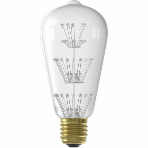 CALEX - LED Lamp - Pearl ST64 - E27 Fitting - 2W - Warm Wit 2100K - Transparant Helder