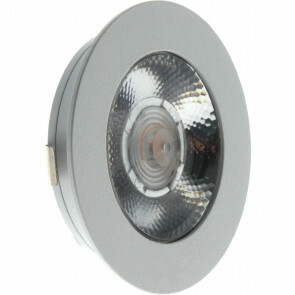 EcoDim - LED Spot Keukenverlichting - ED-10044 - 3W - Warm Wit 2700K - Dimbaar - Waterdicht IP54 - Onderbouwspot - Meubelspot - Inbouwspot - Rond - Mat Wit