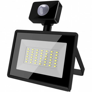 LED Breedstraler met Sensor - Velvalux Glowlit - 30 Watt - Helder/Koud Wit 6500K - Waterdicht IP65 - Flikkervrij