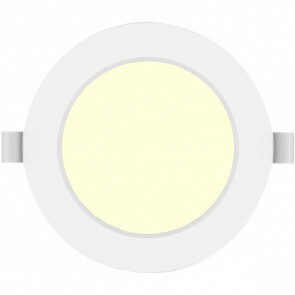 LED Downlight Pro - Aigi Trinko - Inbouw Rond 6W - Warm Wit 3000K - Mat Wit - Kunststof - Ø118mm