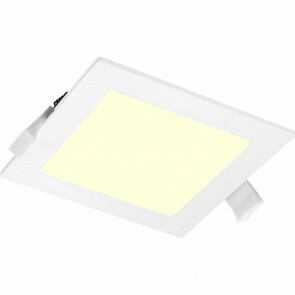 LED Downlight Slim Pro - Aigi Suno - Inbouw Vierkant 12W - Warm Wit 3000K - Mat Wit - Kunststof 