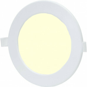 LED Downlight - Smart LED - Wifi LED - Slimme LED - Aigi Zumba - 12W - Warm Wit 3000K - Inbouw Rond - Mat Wit - Aluminium - Ø160mm