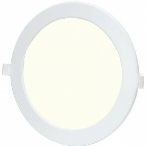 LED Downlight - Smart LED - Wifi LED - Slimme LED - Aigi Zumba - 18W - Natuurlijk Wit 4000K - Inbouw Rond - Mat Wit - Aluminium - Ø220mm