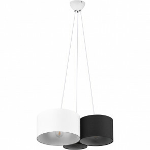 LED Hanglamp - Hangverlichting - Trion Hotia - E27 Fitting - 3-lichts - Rond - Meerkleurig - Textiel