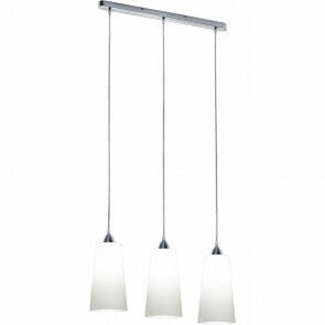 LED Hanglamp - Hangverlichting - Trion Konumo - E27 Fitting - 3-lichts - Rond - Mat Nikkel - Aluminium
