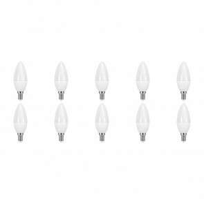 LED Lamp 10 Pack - Facto Candle - E14 Fitting - 6W - Warm Wit 3000K