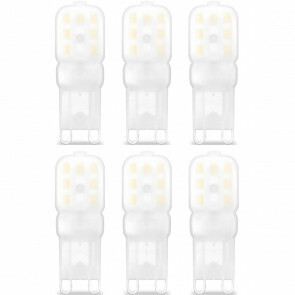 LED Lamp 6 Pack - Brinton Adcin - G9 Fitting - 3W - Dimbaar - Helder/Koud Wit 6500K