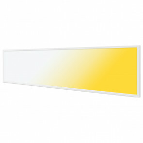 LED Paneel 30x120 - Velvalux Lumis - LED Paneel Systeemplafond - Aanpasbare Kleur CCT - 40W - Inbouw - Rechthoek - Wit - Flikkervrij