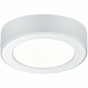 LED Plafondlamp - Inbouw - Trion Jonimo - 6W - Warm Wit 3000K - Rond - Mat Wit - Kunststof