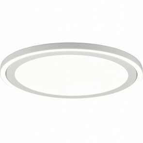 LED Plafondlamp - Plafondverlichting - Trion Coman - 29W - Natuurlijk Wit 4000K - Rond - Mat Wit - Kunststof