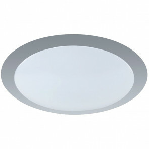LED Plafondlamp - Plafondverlichting - Trion Ginzon - 12W - Warm Wit 3000K - Rond - Mat Titaan - Aluminium