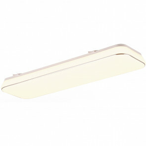 LED Plafondlamp - Plafondverlichting - Trion Lana - 28W - Warm Wit 3000K - Dimbaar - Rechthoek - Wit - Kunststof 1