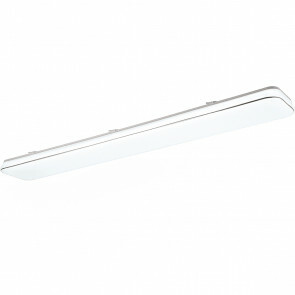 LED Plafondlamp - Plafondverlichting - Trion Lana - 46W - Natuurlijk Wit 4000K - Dimbaar - Rechthoek - Wit - Kunststof 1