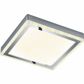 LED Plafondlamp - Plafondverlichting - Trion Slodan - 20W - Aanpasbare Kleur - Vierkant - Mat Wit - Kunststof