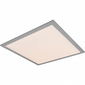 LED Plafondlamp - Plafondverlichting - Trion Tirus - 18W - Aanpasbare Kleur - Vierkant - Mat Titaan - Aluminium