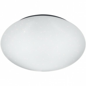 LED Plafondlamp - Trion Puta - 15W - Natuurlijk Wit 4000K - Sterlicht - Rond - Mat Wit - Kunststof