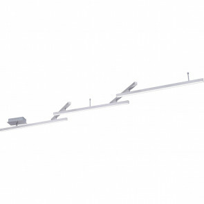 LED Plafondlamp WiZ - Trion Melon - 23W - Aanpasbare Kleur - Dimbaar - Afstandsbediening - Rechthoek - Mat Nikkel - Aluminium