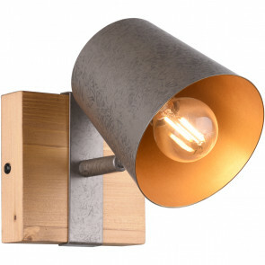 LED Plafondspot - Trion Bimm - E14 Fitting - 1-lichts - Rond - Antiek Nikkel - Aluminium