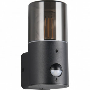 LED Tuinverlichting - Buitenlamp - Trion Sicho - E27 Fitting - Bewegingssensor - Mat Zwart - Alumunium 1