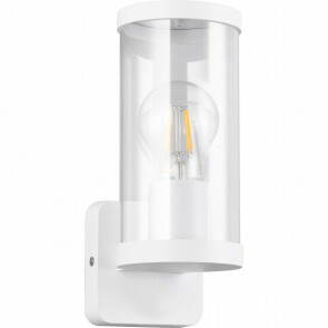 LED Tuinverlichting - Buitenlamp - Wandlamp - Trion Tino - E27 Fitting - Spatwaterdicht IP44 - Mat Wit - Aluminium 1