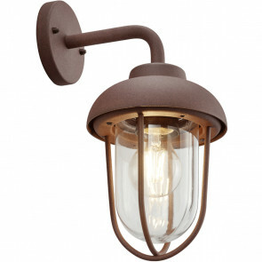 LED Tuinverlichting - Tuinlamp - Trion Dereuri - Wand - E27 Fitting - Roestkleur - Aluminium