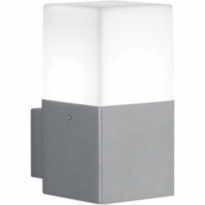 LED Tuinverlichting - Tuinlamp - Trion Hudsy - Wand - 4W - Warm Wit 3000K - Vierkant - Mat Titaan - Aluminium