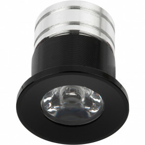 LED Veranda Spot Verlichting - 3W - Natuurlijk Wit 4000K - Inbouw - Dimbaar - Rond - Mat Zwart - Aluminium - Ø31mm
