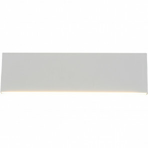 LED Wandlamp - Wandverlichting - Trion Concy - 12W - Warm Wit 3000K - Dimbaar - Rechthoek - Mat Wit - Aluminium
