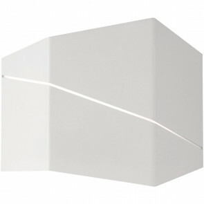 LED Wandlamp - Wandverlichting - Trion Zorran - 6W - Warm Wit 3000K - Vierkant - Mat Wit - Aluminium