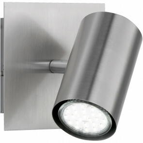 LED Wandspot - Trion Mary - GU10 Fitting - Vierkant - Mat Nikkel - Aluminium 