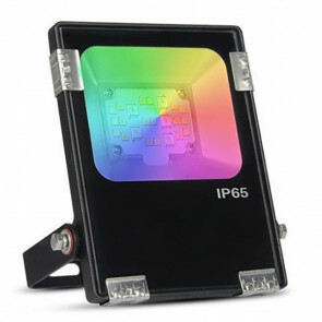 Mi-Light MiBoxer - LED Floodlight - Smart LED - 10 Watt - Slimme LED Schijnwerper - RGB+CCT - Aanpasbare Kleur - Waterdicht IP65 - Mat Zwart