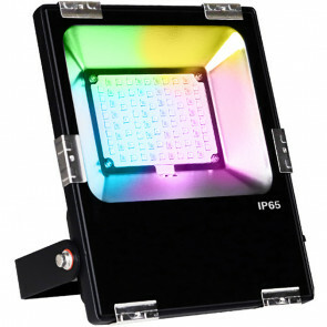 Mi-Light MiBoxer - LED Floodlight - Smart LED - 30 Watt - Slimme LED Schijnwerper - RGB+CCT - Aanpasbare Kleur - Waterdicht IP65 - Mat Zwart