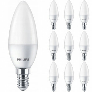 PHILIPS - LED Lamp E14 10 Pack - Corepro LEDcandle E14 Mat 2.8W 250lm - 827 Zeer Warm Wit 2700K | Vervangt 25W