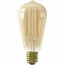 CALEX - LED Lamp 10 Pack - Rustiek - Filament ST64 - E27 Fitting - Dimbaar - 4W - Warm Wit 2100K - Amber 2