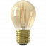 CALEX - LED Lamp 6 Pack - Kogellamp P45 - E27 Fitting - Dimbaar - 3W - Warm Wit 2100K - Goud 2