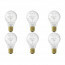 CALEX - LED Lamp 6 Pack - Pearl A60 - E27 Fitting - 1W - Warm Wit 2100K - Transparant Helder