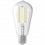 CALEX - LED Lamp 6 Pack - Smart LED ST64 - E27 Fitting - Dimbaar - 7W - Aanpasbare Kleur - Transparant Helder 2