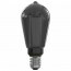 CALEX - LED Lamp - Rustic ST64 - E27 Fitting - Dimbaar - 3W - Warm Wit 2000K - Rookkleur 2